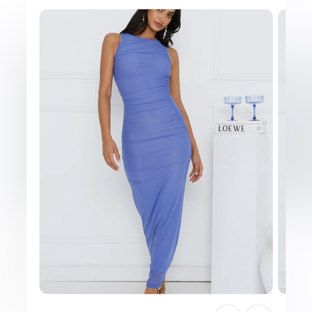 Hello Molly Azure Maxi Dress